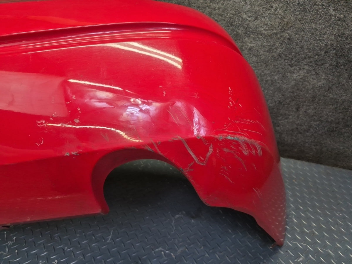 02-05 Ford Thunderbird Rear Bumper Cover Colorado RED Assembly Damaged