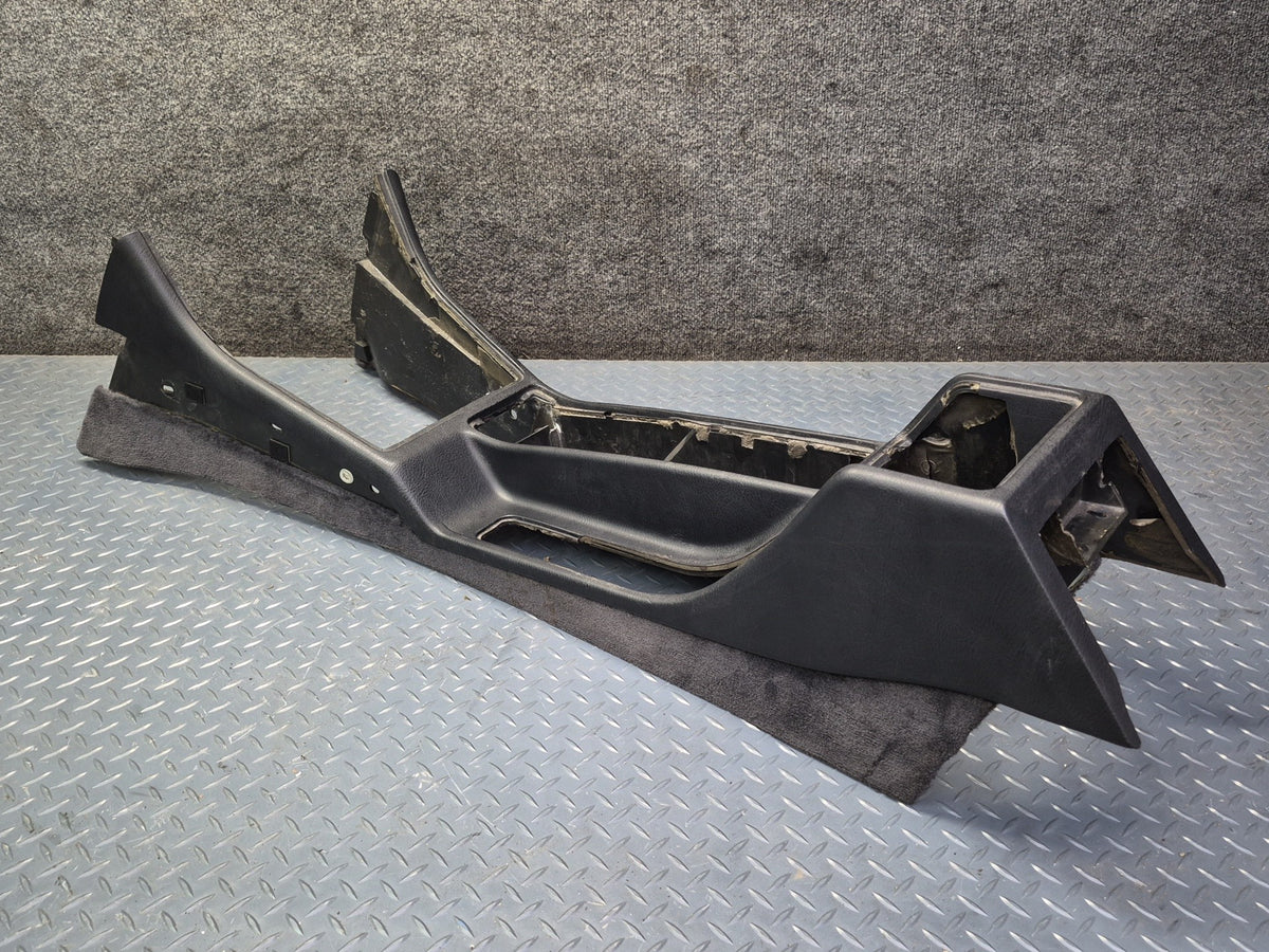 1994-1997 BMW E31 840Ci Center Console Trim Cover Panel Black Damaged