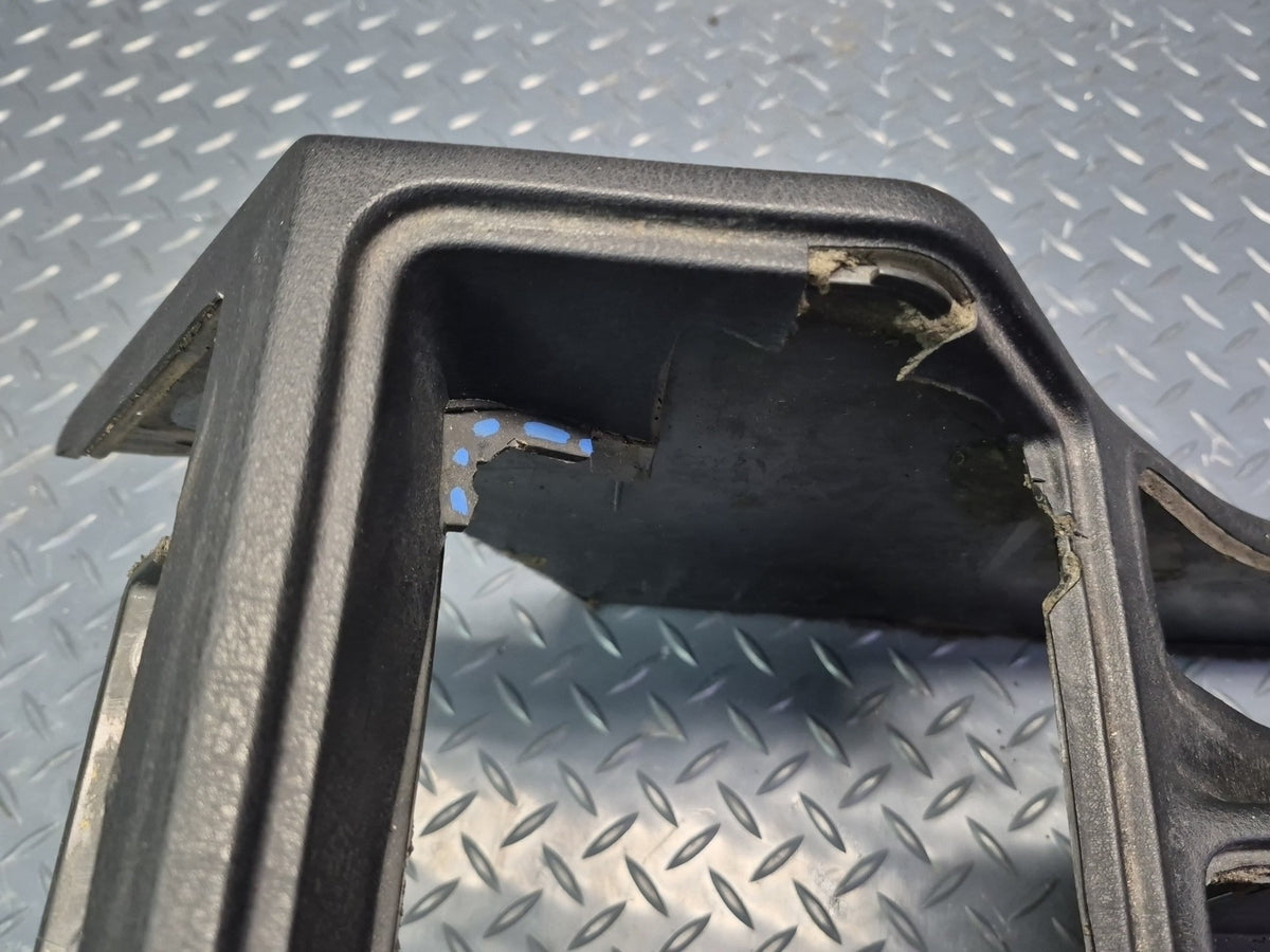 1994-1997 BMW E31 840Ci Center Console Trim Cover Panel Black Damaged