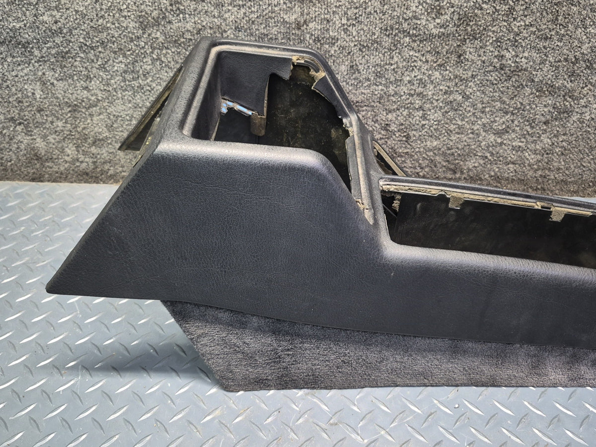 1994-1997 BMW E31 840Ci Center Console Trim Cover Panel Black Damaged