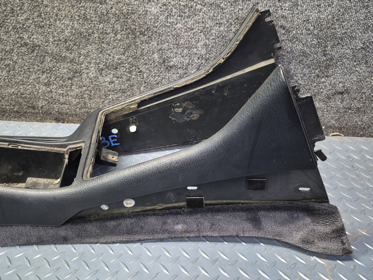1994-1997 BMW E31 840Ci Center Console Trim Cover Panel Black Damaged