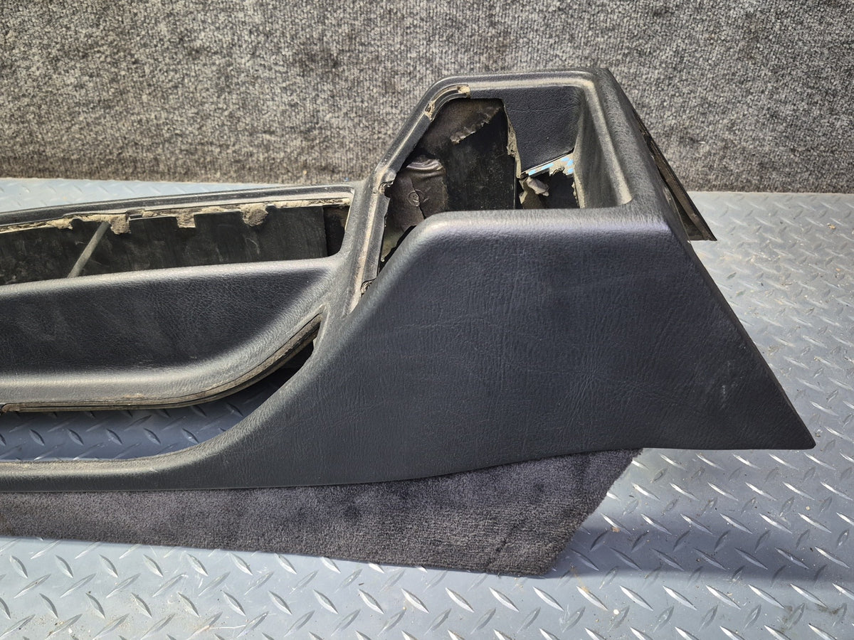 1994-1997 BMW E31 840Ci Center Console Trim Cover Panel Black Damaged