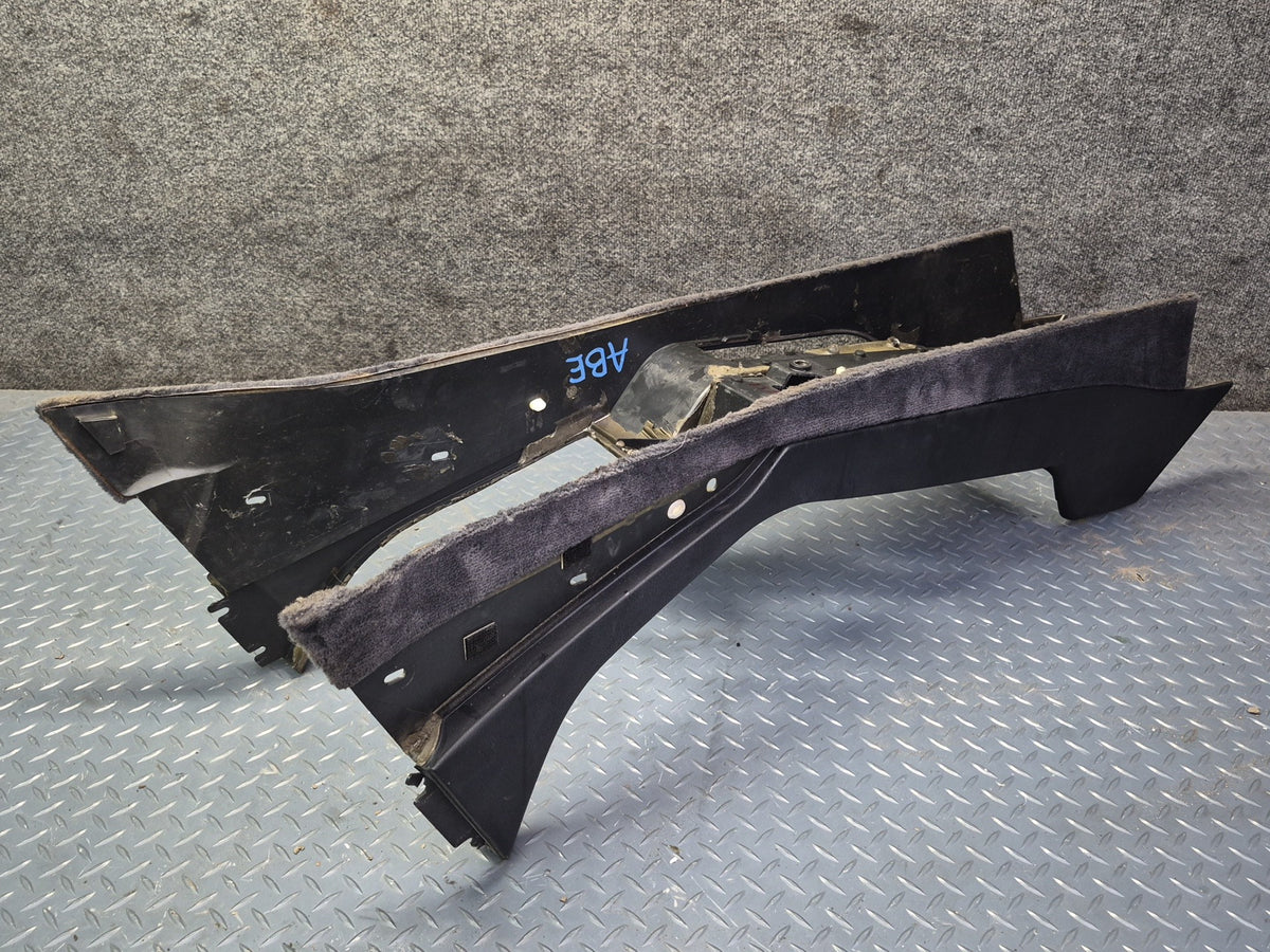 1994-1997 BMW E31 840Ci Center Console Trim Cover Panel Black Damaged