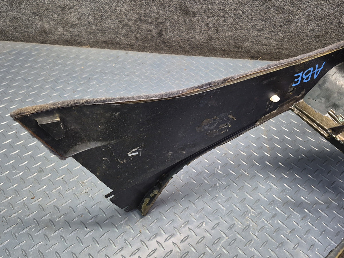 1994-1997 BMW E31 840Ci Center Console Trim Cover Panel Black Damaged