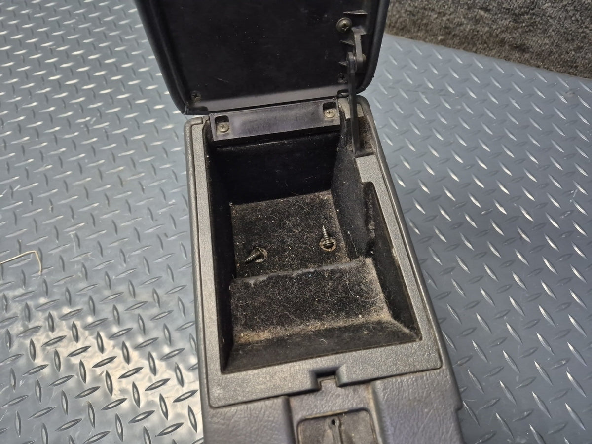 84-86 Toyota Cressida MX73 Sedan Center Console Trim Cover Panel Black Damaged