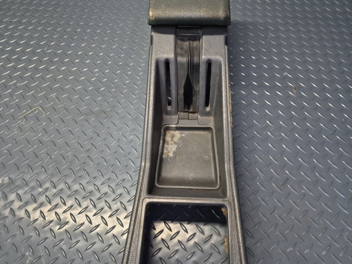 84-86 Toyota Cressida MX73 Sedan Center Console Trim Cover Panel Black Damaged