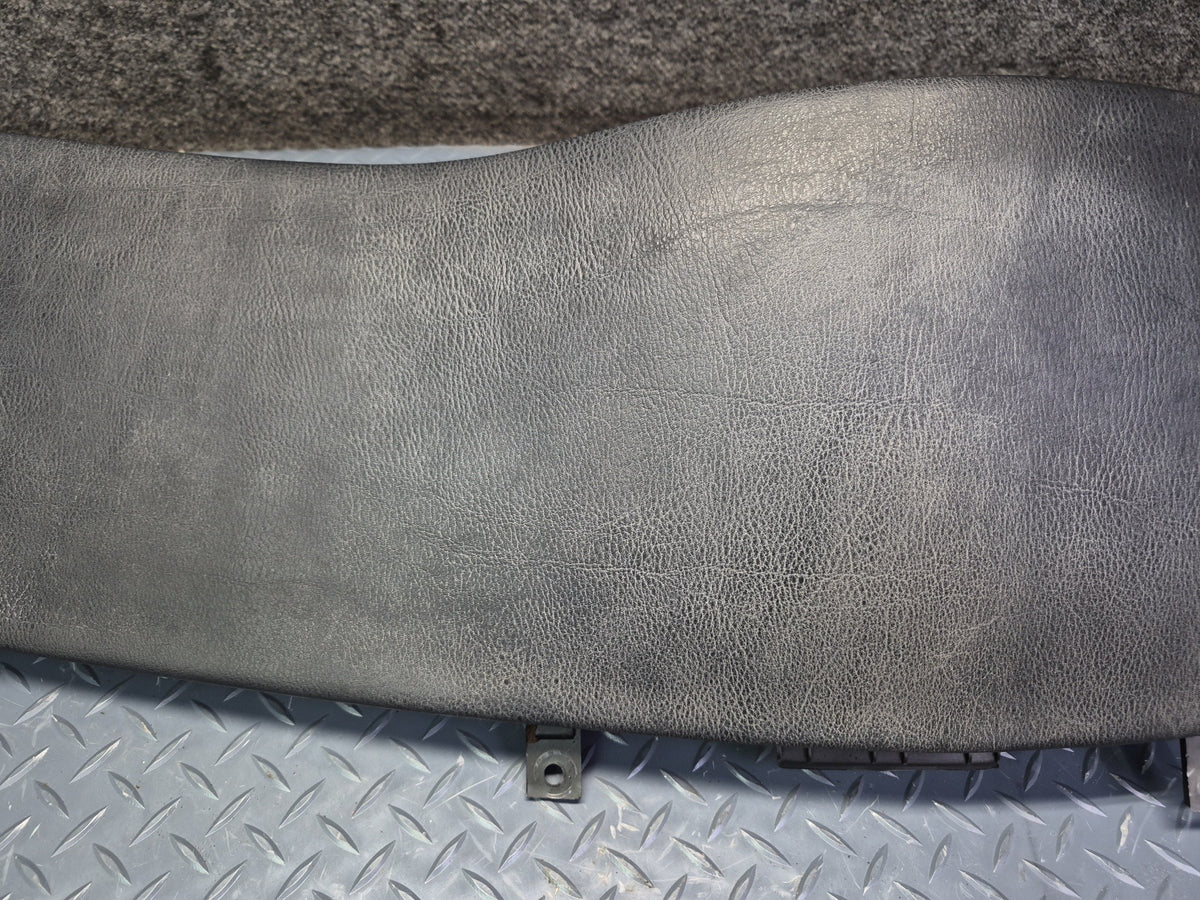 1994-1997 BMW E31 840Ci Dash Cluster Speedometer Leather Trim Cover Panel Black