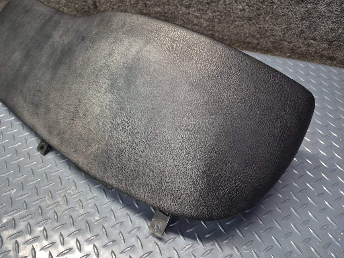 1994-1997 BMW E31 840Ci Dash Cluster Speedometer Leather Trim Cover Panel Black