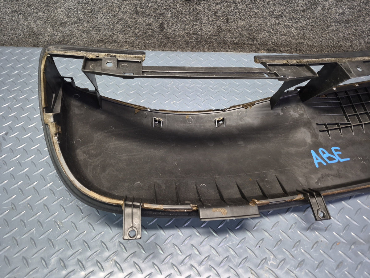 1994-1997 BMW E31 840Ci Dash Cluster Speedometer Leather Trim Cover Panel Black