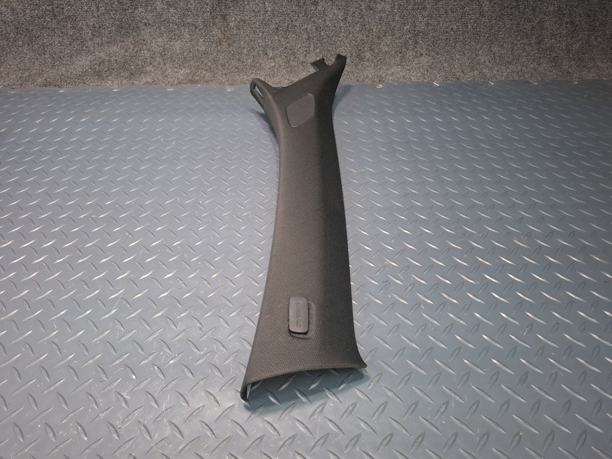 15-20 Audi A3 S3 8VS Sedan Front Left & Right Upper A-pillar Trim Black Set OEM
