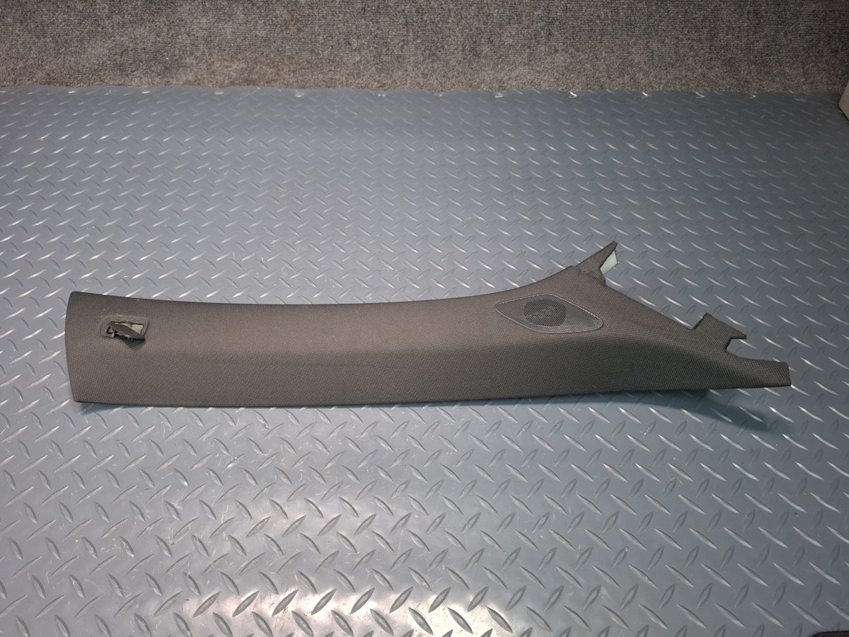 15-20 Audi A3 S3 8VS Sedan Front Left & Right Upper A-pillar Trim Black Set OEM