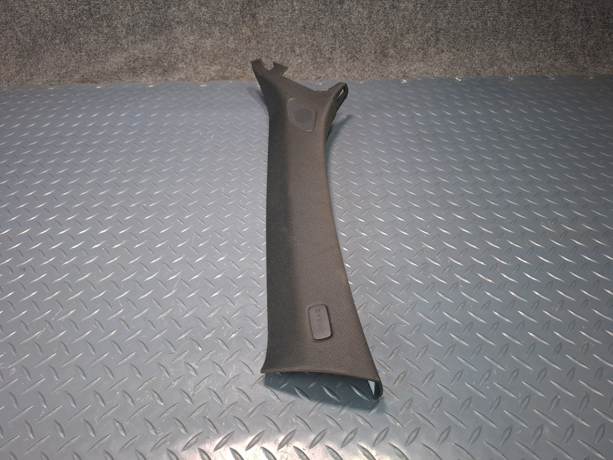 15-20 Audi A3 S3 8VS Sedan Front Left & Right Upper A-pillar Trim Black Set OEM