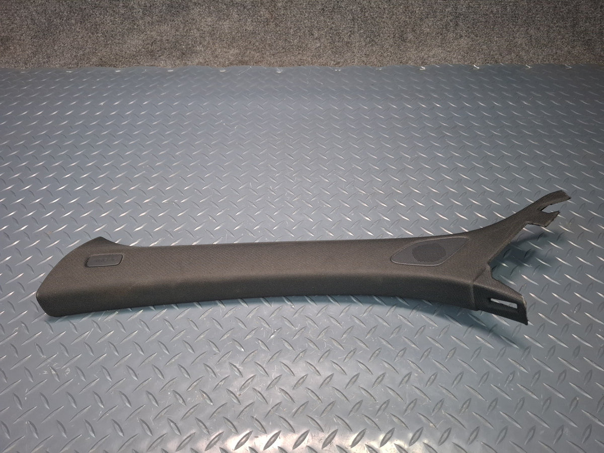 15-20 Audi A3 S3 8VS Sedan Front Left & Right Upper A-pillar Trim Black Set OEM