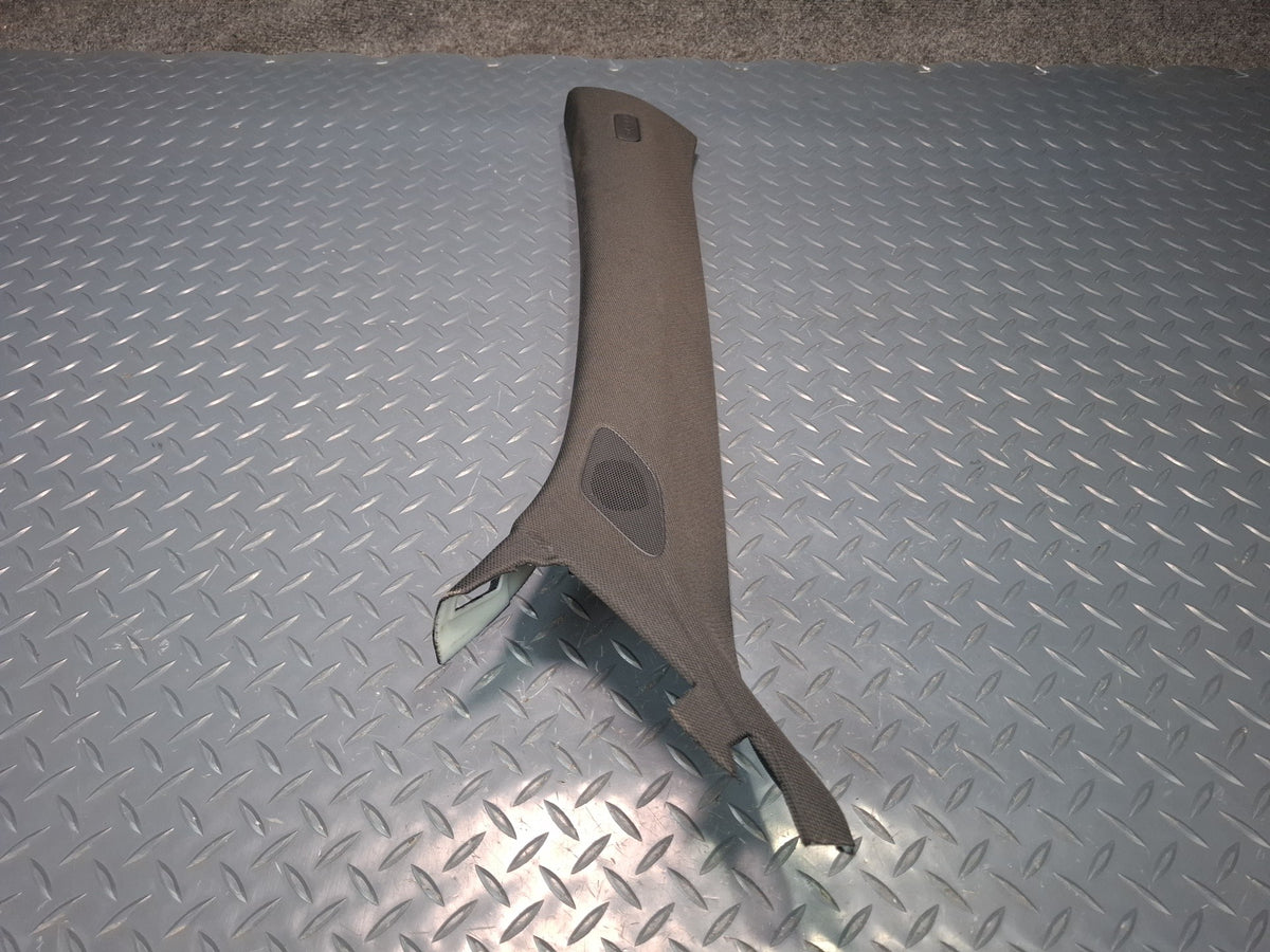 15-20 Audi A3 S3 8VS Sedan Front Left & Right Upper A-pillar Trim Black Set OEM