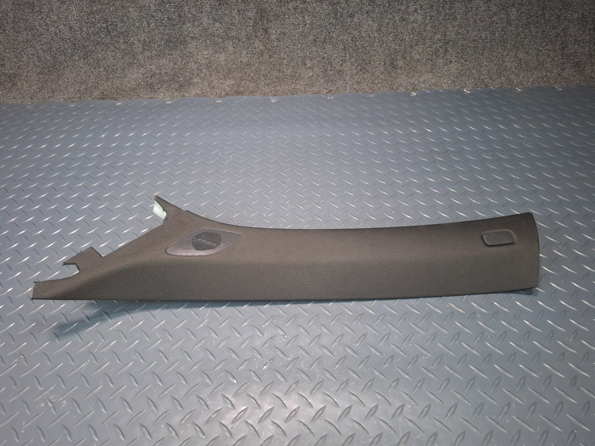15-20 Audi A3 S3 8VS Sedan Front Left & Right Upper A-pillar Trim Black Set OEM