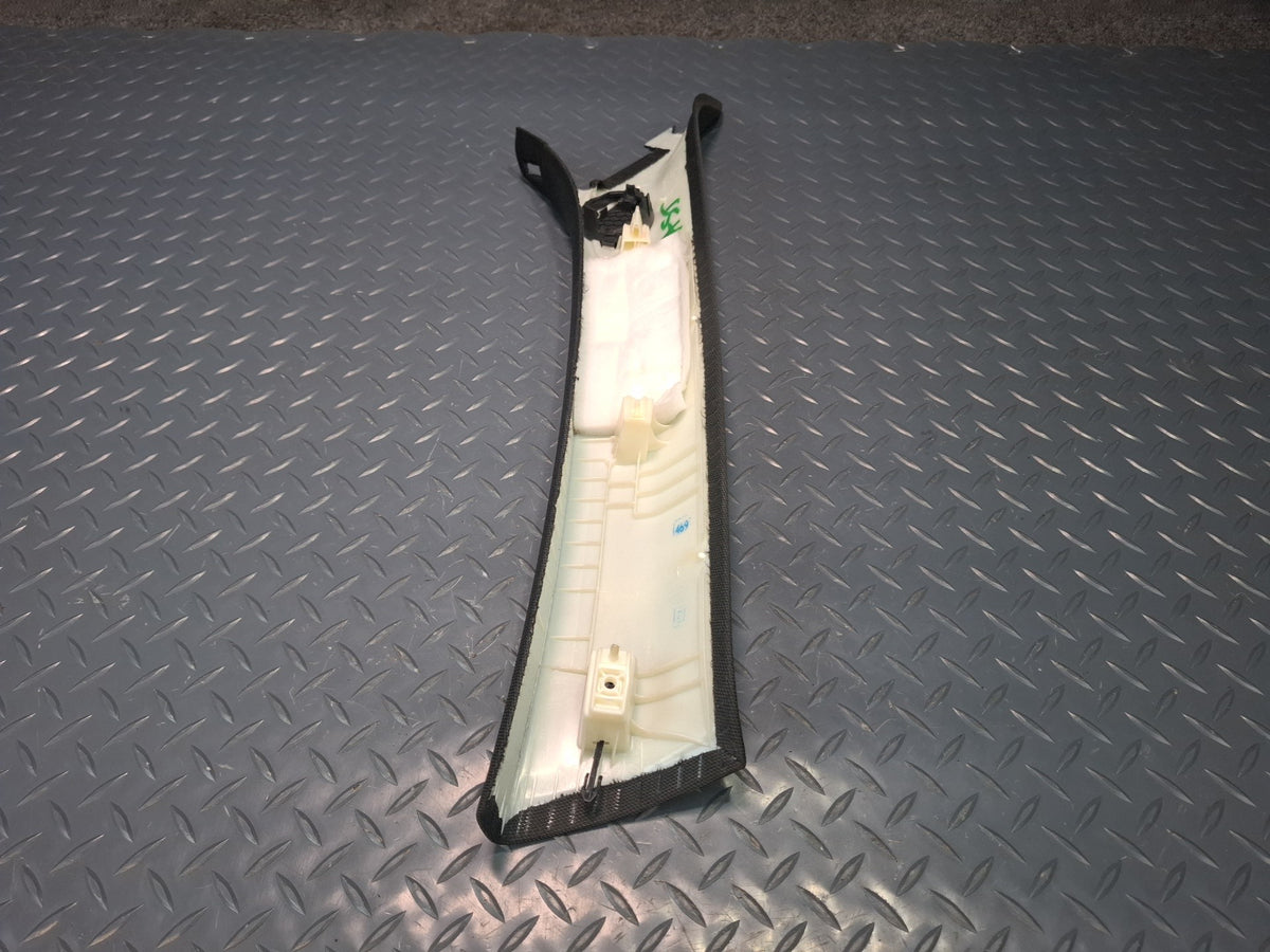 15-20 Audi A3 S3 8VS Sedan Front Left & Right Upper A-pillar Trim Black Set OEM