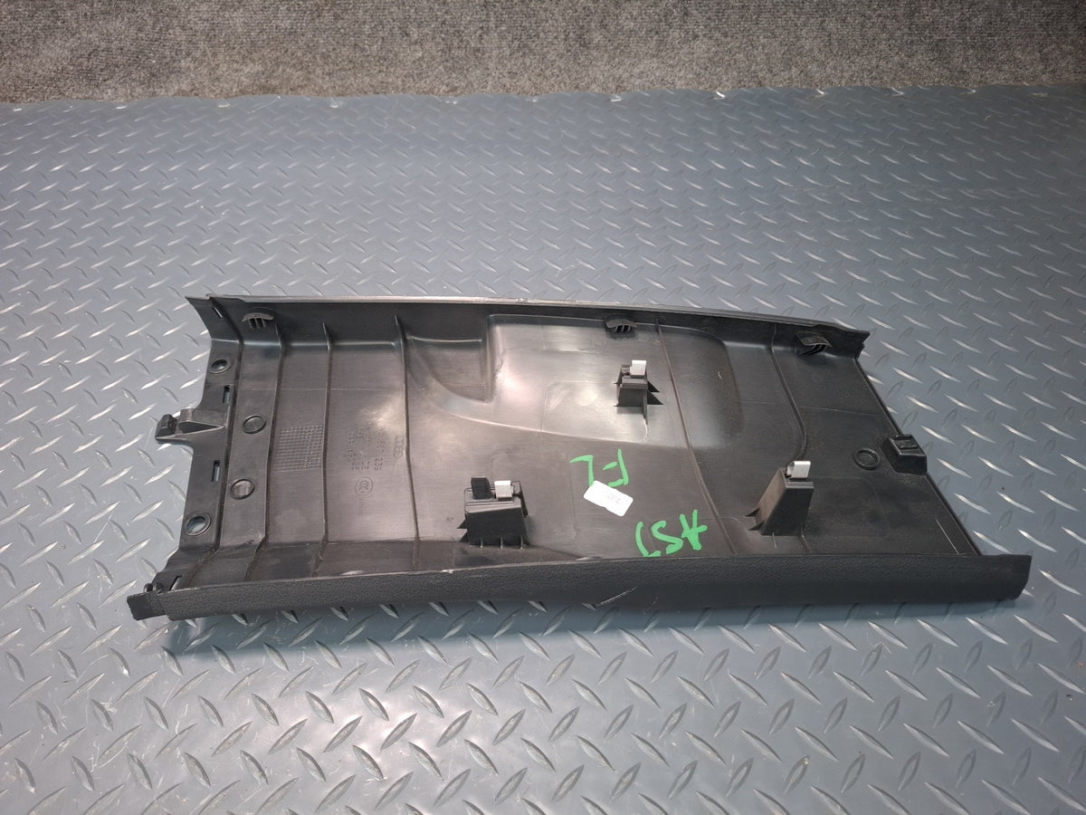 15-20 Audi A3 S3 8VS Sedan Left & Right Lower B-pillar Trim Cover Black Set OEM