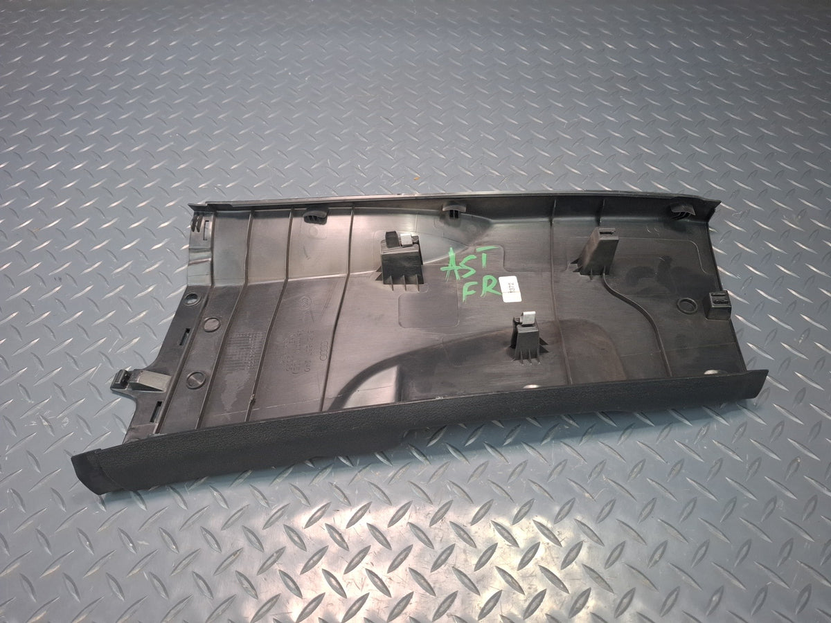 15-20 Audi A3 S3 8VS Sedan Left & Right Lower B-pillar Trim Cover Black Set OEM