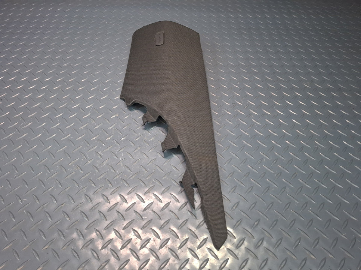 15-20 Audi A3 S3 Sedan 8VS Rear Left & Right Upper C-pillar Trim Black Set OEM