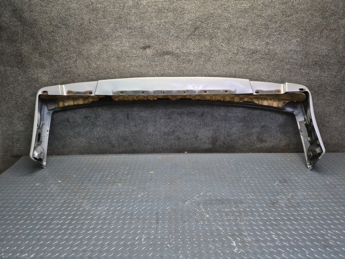 84-88 Toyota Cressida MX73 Sedan Front Bumper Cover w Hardware Set Silver OEM
