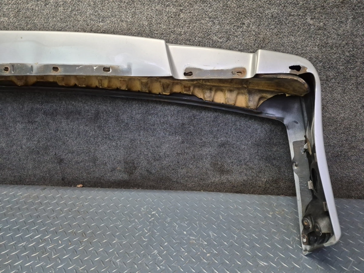 84-88 Toyota Cressida MX73 Sedan Front Bumper Cover w Hardware Set Silver OEM