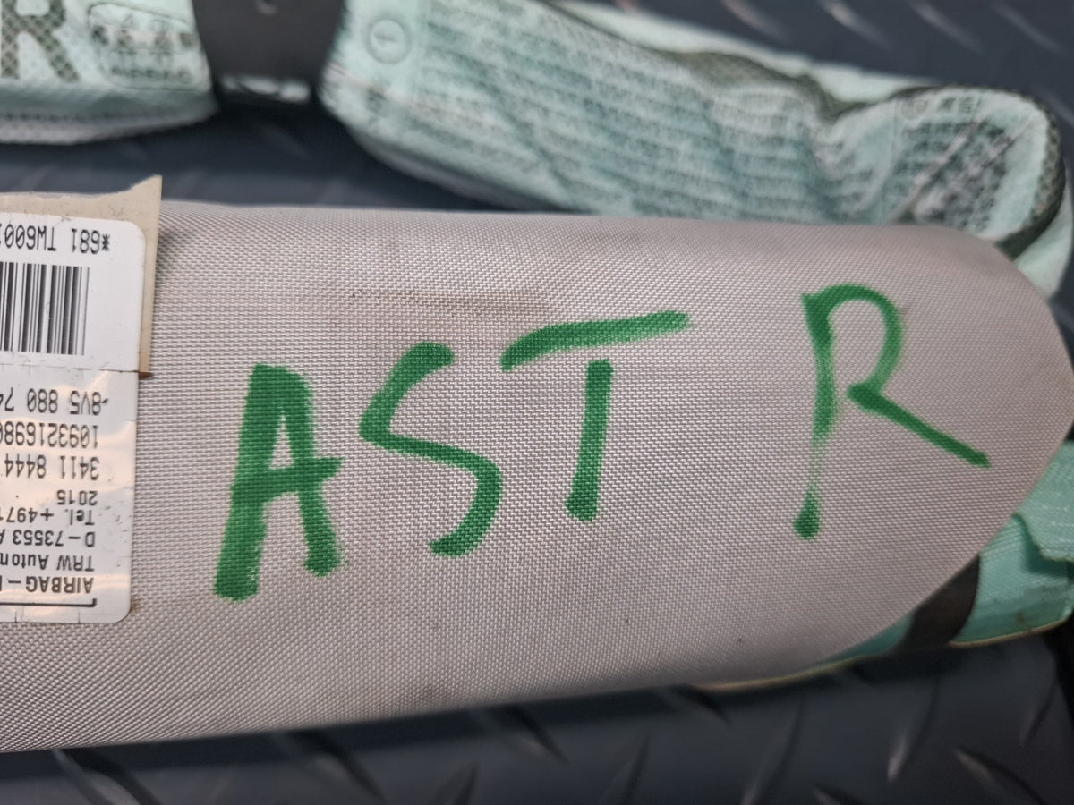 15-20 AUDI S3 8VS FRONT RIGHT PASSENGER SIDE ROOF SRS AIRBAG OEM