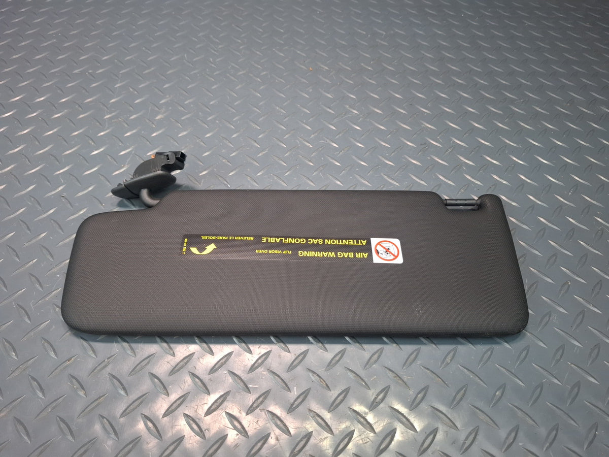 15-16 Audi A3 S3 8VS Sedan Set of 2 Front Left Right Sun Visor Black OEM