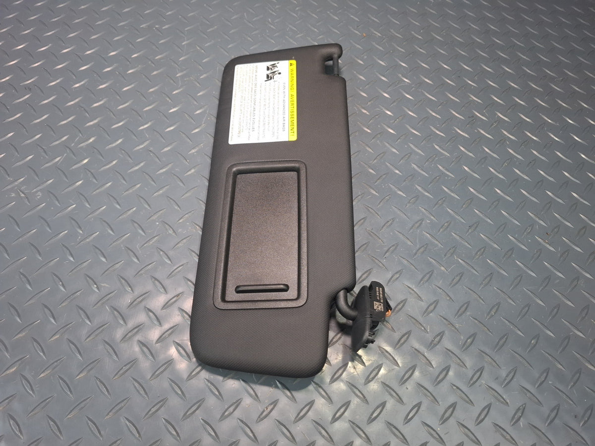 15-16 Audi A3 S3 8VS Sedan Set of 2 Front Left Right Sun Visor Black OEM