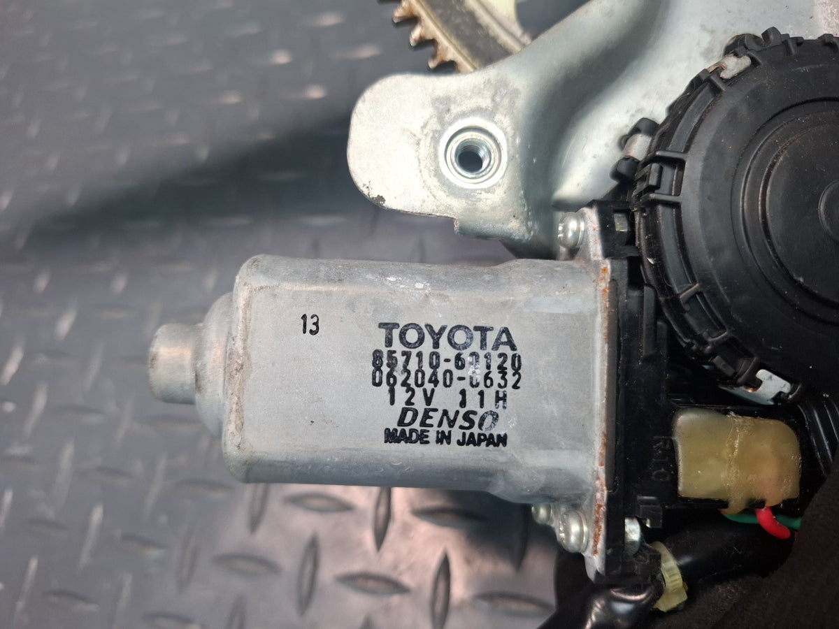 1998-2007 Lexus UZJ100L LX470 Rear Left Door Window Regulator W/ Motor