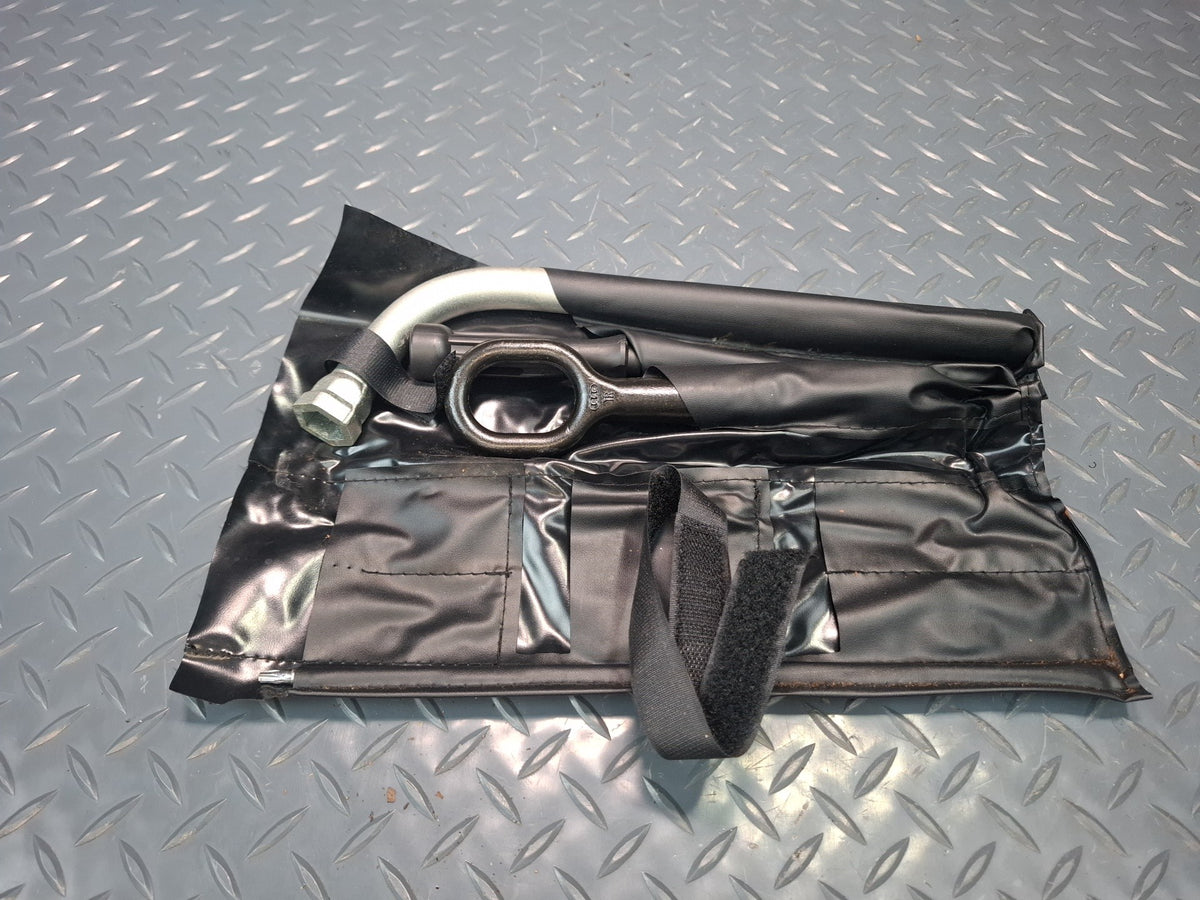 15-20 Audi S3 8VS Spare Tire Wheel Lift Jack Wrench Tool Handle Case Set OEM