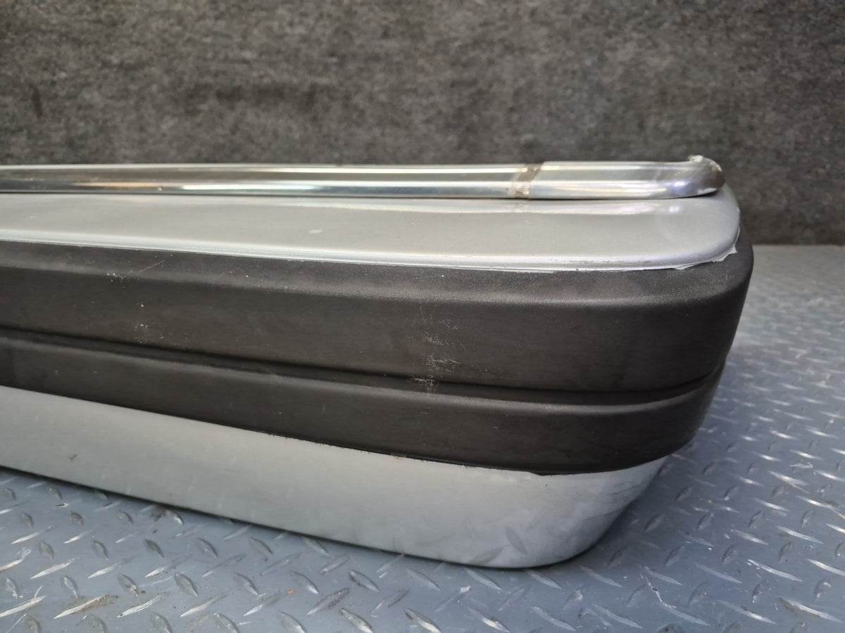 84-88 Toyota Cressida MX73 Sedan Rear Bumper Cover w Hardware Set Silver OEM