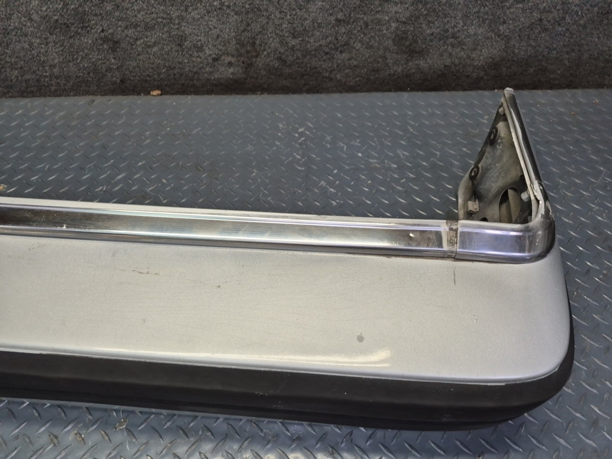 84-88 Toyota Cressida MX73 Sedan Rear Bumper Cover w Hardware Set Silver OEM