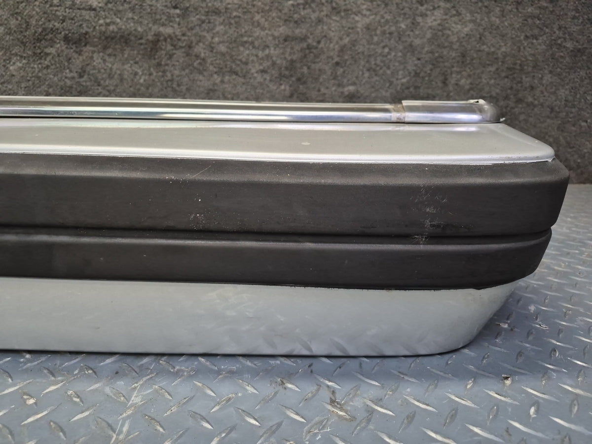 84-88 Toyota Cressida MX73 Sedan Rear Bumper Cover w Hardware Set Silver OEM