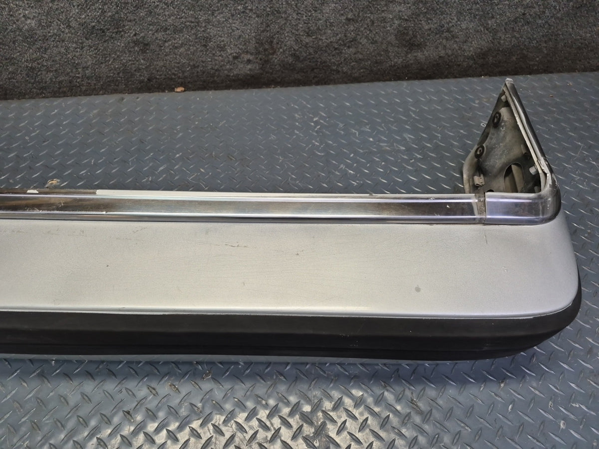 84-88 Toyota Cressida MX73 Sedan Rear Bumper Cover w Hardware Set Silver OEM