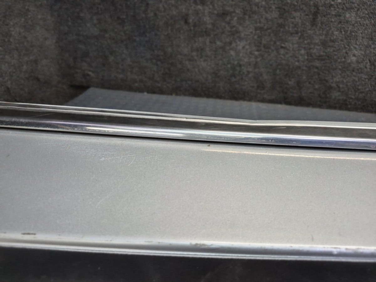 84-88 Toyota Cressida MX73 Sedan Rear Bumper Cover w Hardware Set Silver OEM