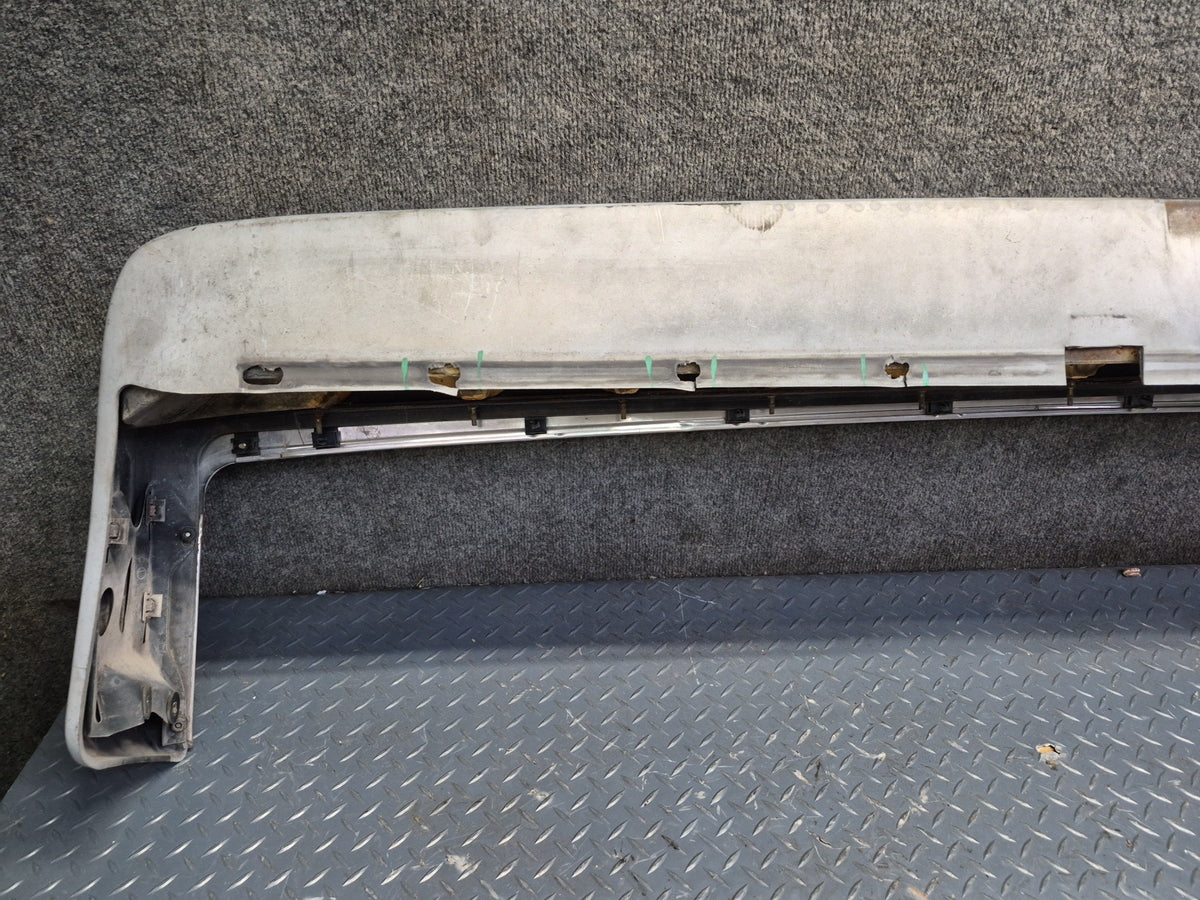 84-88 Toyota Cressida MX73 Sedan Rear Bumper Cover w Hardware Set Silver OEM