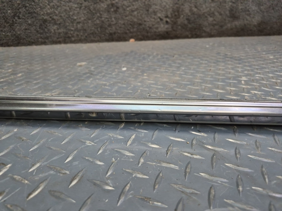 84-88 Toyota Cressida MX73 Sedan Left Side Skirt Rocker Panel Molding Chrome OEM