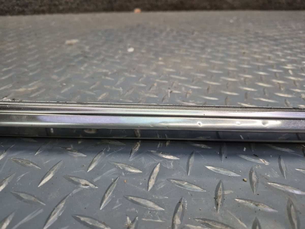 84-88 Toyota Cressida MX73 Sedan Left Side Skirt Rocker Panel Molding Chrome OEM