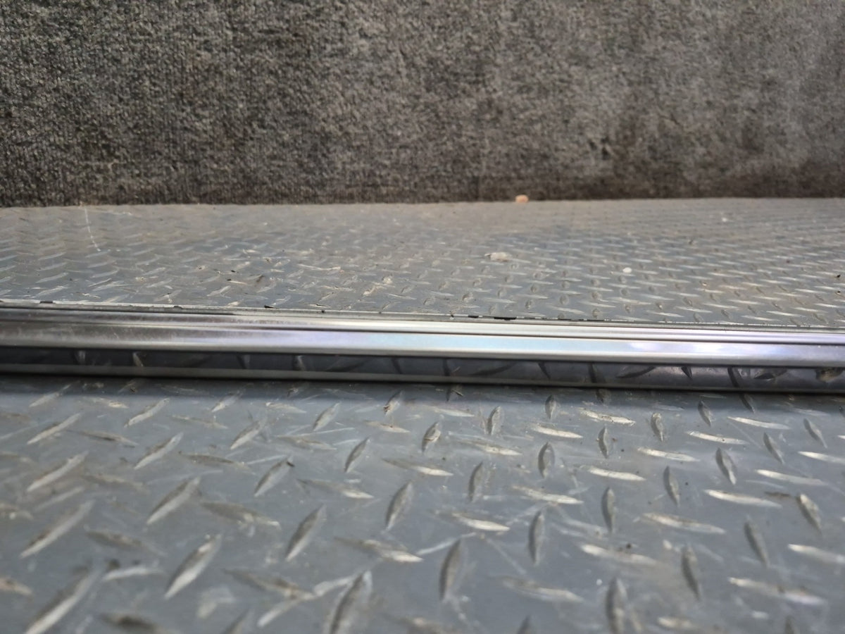 84-88 Toyota Cressida MX73 Sedan Left Side Skirt Rocker Panel Molding Chrome OEM