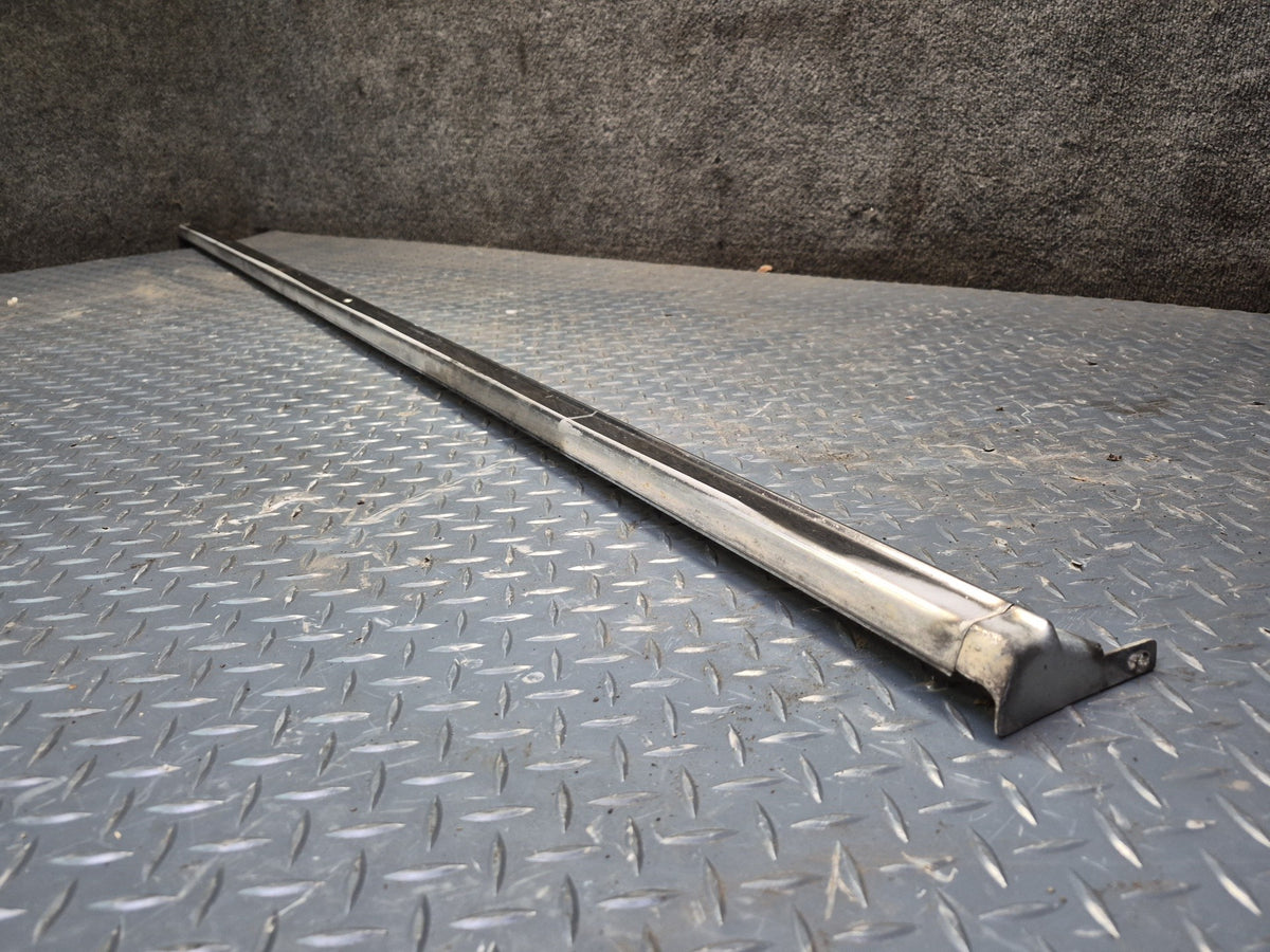 84-88 Toyota Cressida MX73 Sedan Left Side Skirt Rocker Panel Molding Chrome OEM