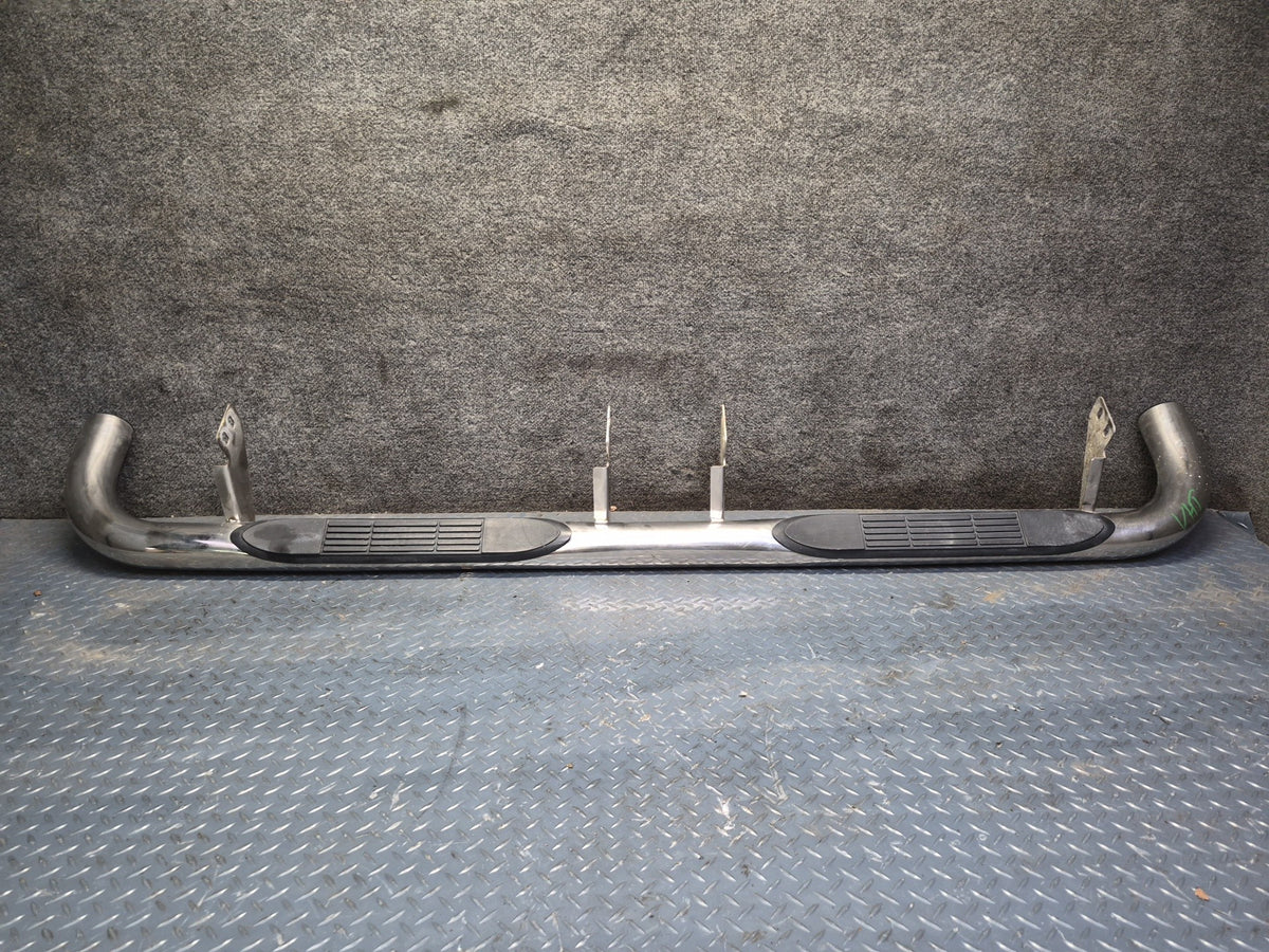 2003-2009 Hummer H2 Left & Right Side Running Step Board Guard Set of 2 Damaged