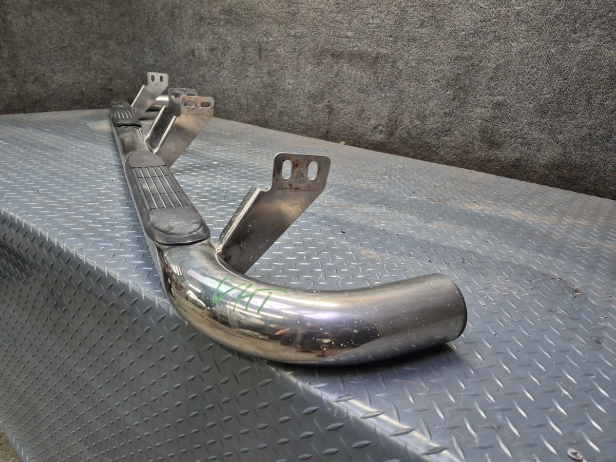2003-2009 Hummer H2 Left & Right Side Running Step Board Guard Set of 2 Damaged