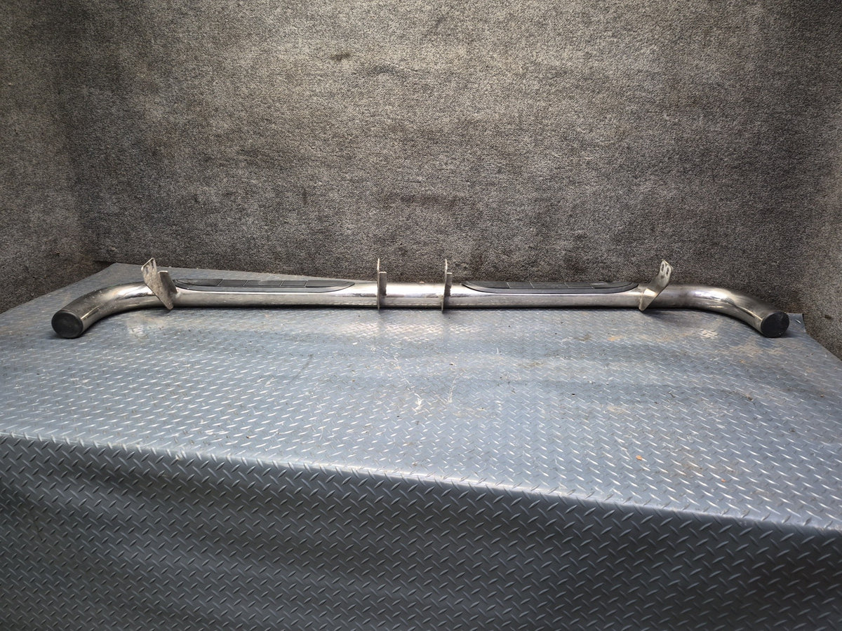 2003-2009 Hummer H2 Left & Right Side Running Step Board Guard Set of 2 Damaged