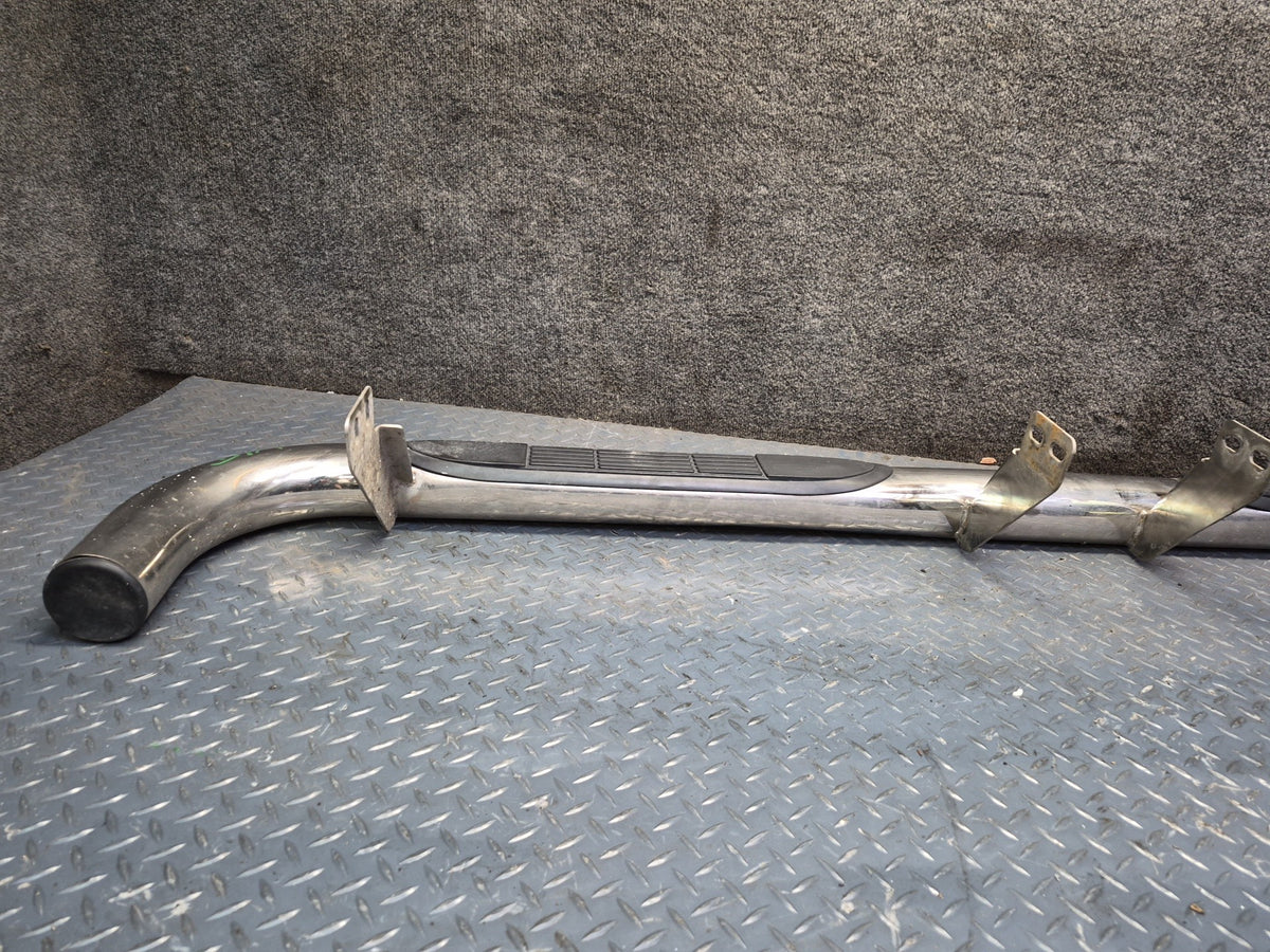 2003-2009 Hummer H2 Left & Right Side Running Step Board Guard Set of 2 Damaged
