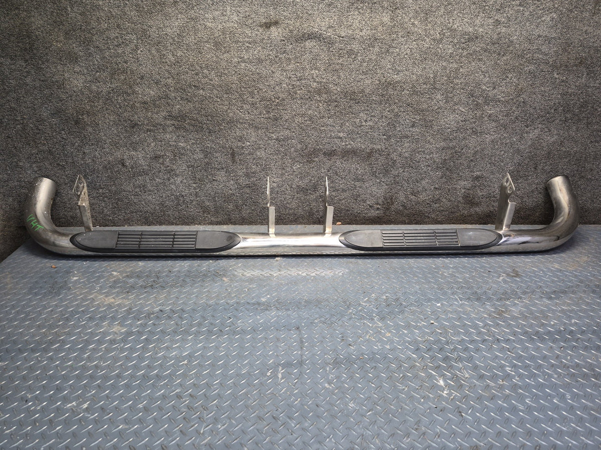 2003-2009 Hummer H2 Left & Right Side Running Step Board Guard Set of 2 Damaged