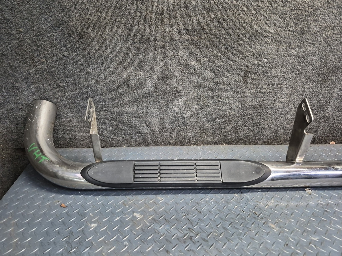 2003-2009 Hummer H2 Left & Right Side Running Step Board Guard Set of 2 Damaged
