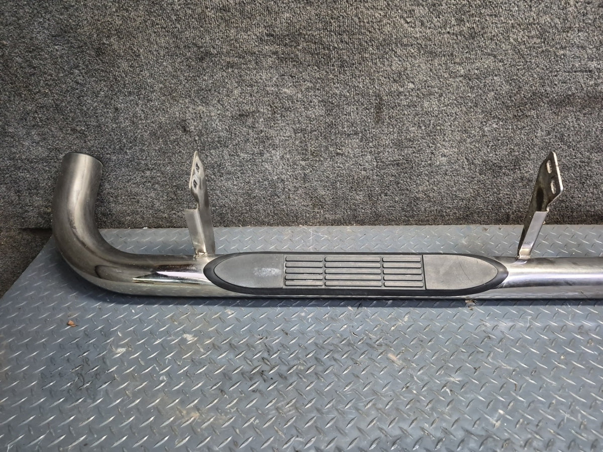 2003-2009 Hummer H2 Left & Right Side Running Step Board Guard Set of 2 Damaged