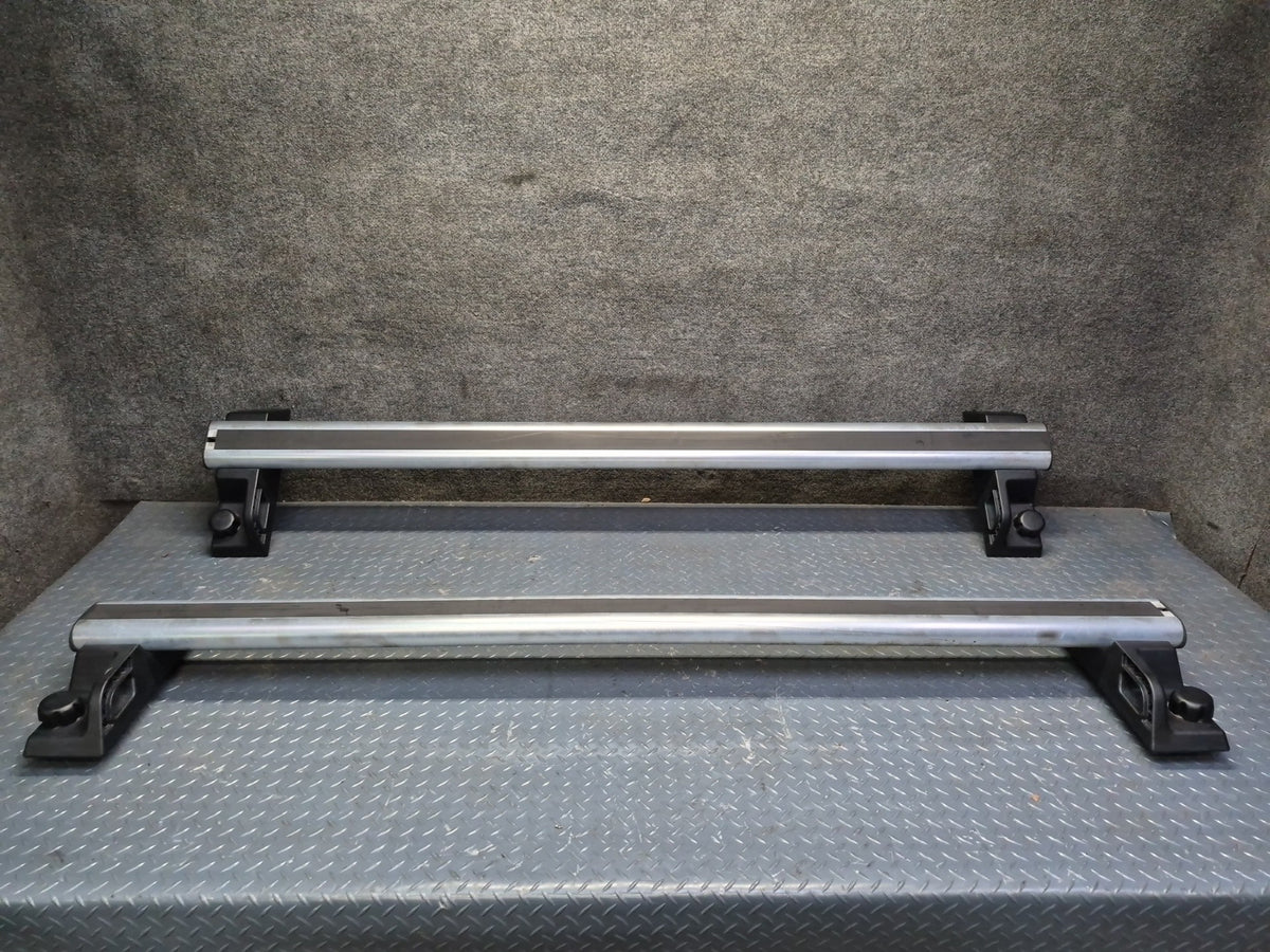 2003-2007 Hummer H2 Upper Roof Luggage Rack Rail Cross Cargo Bar Set
