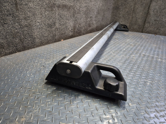 2003-2007 Hummer H2 Upper Roof Luggage Rack Rail Cross Cargo Bar Set