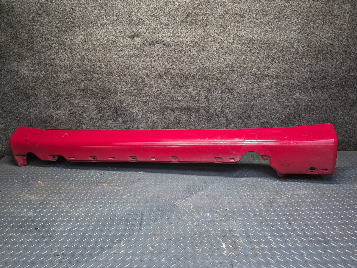 96-02 Mercedes R129 Sl-class Left Side Skirt Rocker Panel Molding RED OEM